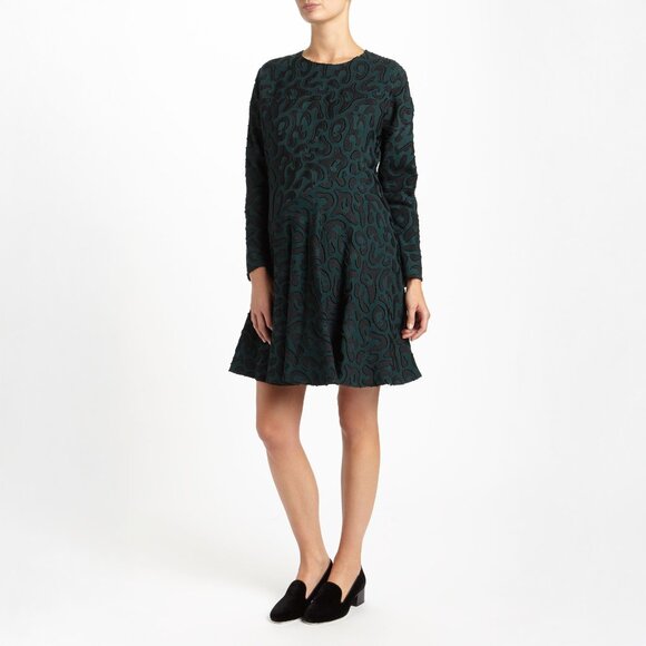 Marni Ruffled Fil Coupe Mini Dress - sz 4 - Picture 3 of 12